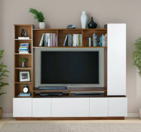 Peshtigo Sheesham Wood Arm Chair In Warm Chestnut Finish